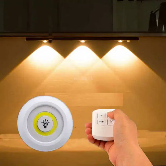 SET DE 3 LUCES + CONTROL
