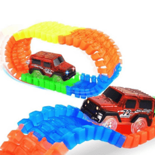 PISTA DE CARRERAS NEÓN FLEXIBLE