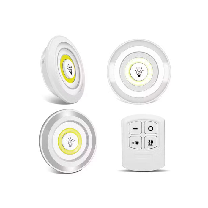 SET DE 3 LUCES + CONTROL