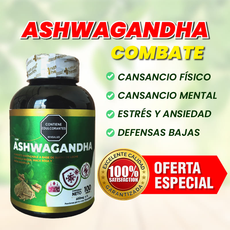 ASHWAGANDHA: Energía para tu cuerpo y mente