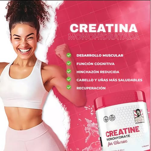 CREATINA FEM: Más Curvas, Más Tú.