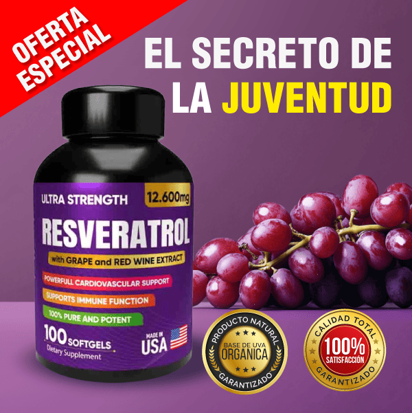 RESVERATROL: Renueva tu Juventud